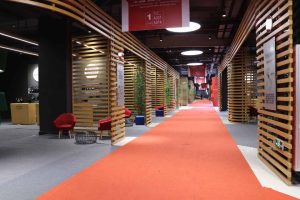 Il padiglione dell'Italia al QWine Expo