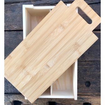 chopping board- Wooden box with lid - Enolike