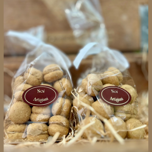 Enolike - Biscotti - Baci di Dama al Caramello Salato