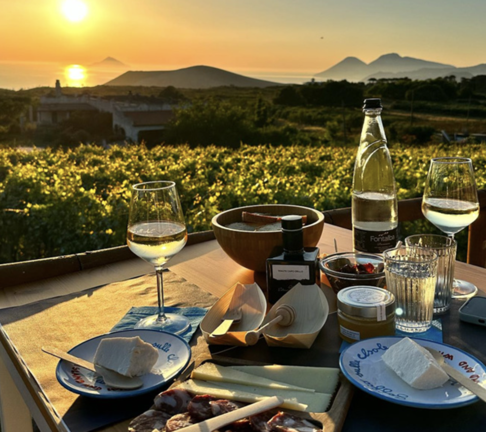 Enolike - Soffio sulle isole- la terrazza