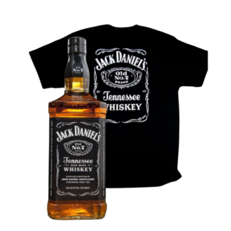 Enolike Jack Daniel's Tennessee Whiskey con maglietta