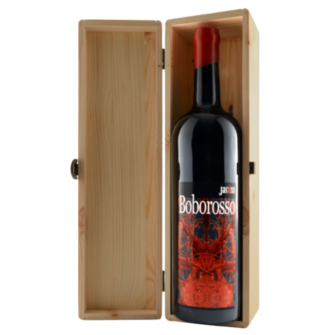 Enolike Vino Rosso Boborosso - Jacuss - scatola in legno